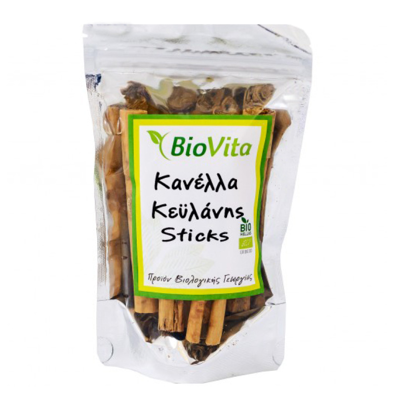 BIOVITA CEYLAN CINNAMON STICKS 50gr bio