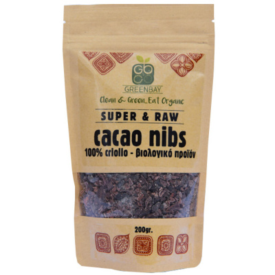 GREEN BAY RAW CACAO NIBS 250gr bio