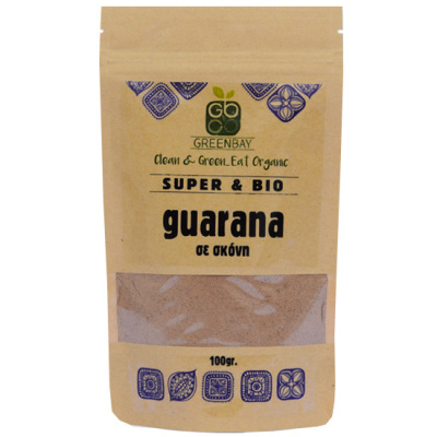 GREENBAY GUARANA POWDER 100gr bio