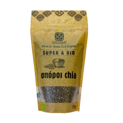 GREEN BAY CHIA SEEDS 250gr bio