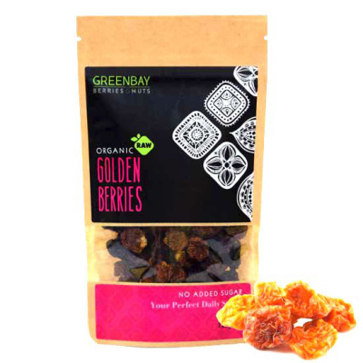 GREEN BAY DRIED GOLDEN BERRIES 125gr bio