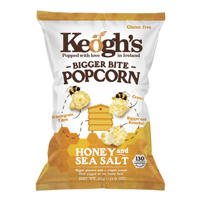 KEOGH'S POPCORN HONEY AND SEA SALT 90gr