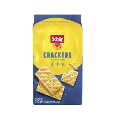 SCHAR GLUTEN FREE CRACKERS 210gr