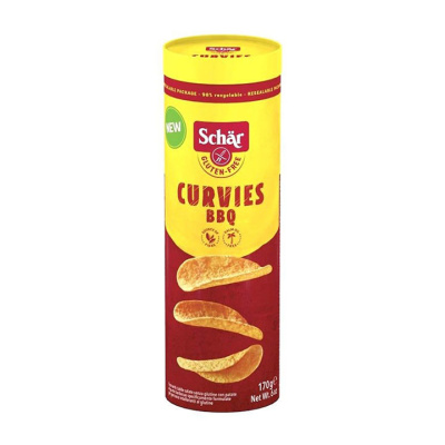 SCHAR GLUTEN FREE CURVIES BBQ 170gr