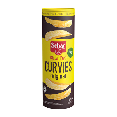 SCHAR GLUTEN FREE CURVIES ORIGINAL 170gr