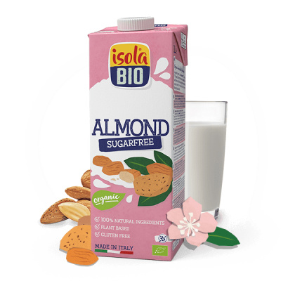 ISOLA BIO ALMOND DRINK SUGAR FREE 1lt bio