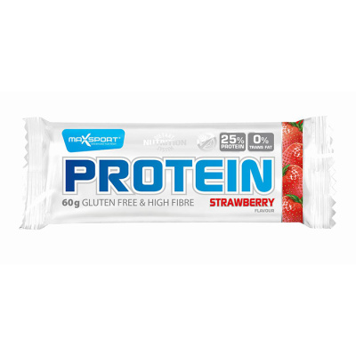 MAXSPORT STRAWBERRY PROTEIN BAR GLUTEN FREE 70gr