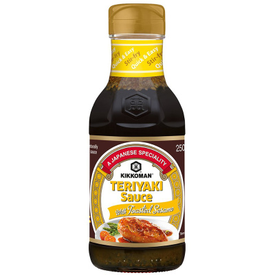 KIKKOMAN TERIYAKI SAUCE TOASTED SESAME 250ml