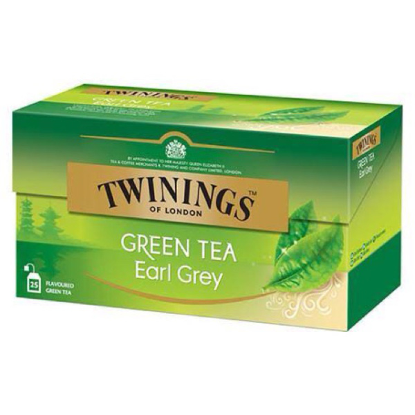 TWININGS Πράσινο Τσάι EARL GREY 25 φακελάκια 40gr