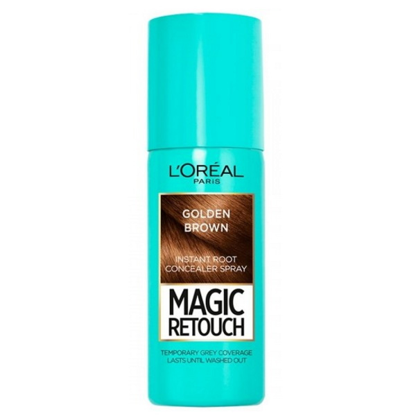 L'OREAL MAGIC RETOUCH DYEING HAIR GOLDEN BROWN 75ml
