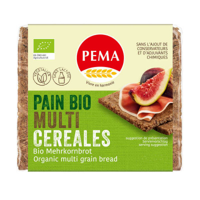 PEMA ORGANIC MULTI GRAIN BREAD 375gr bio