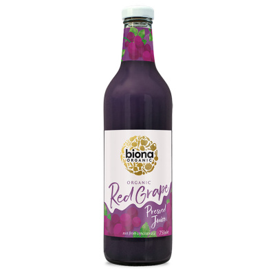 BIONA RED GRAPE PRESSED JUICE 750ml bio