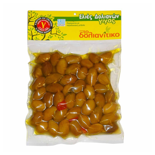 TO DOLIANITIKO BIG OLIVES FROM ARCADIA 500gr