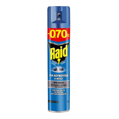 RAID FLYING INSECT KILLER 300ml -0.70