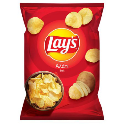 TASTY LAY'S CHIPS SALT 350gr