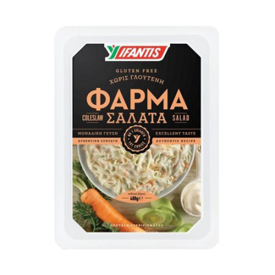 IFANTIS COLESLAW SALAD GLUTEN FREE 400GR