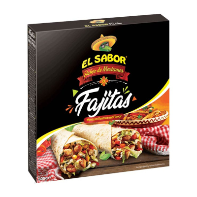 EL SABOR DINNER KIT, FAJITAS 505gr