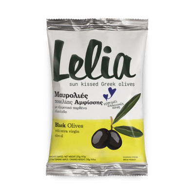 LELIA BLACK OLIVES FROM AMFISSA 250gr