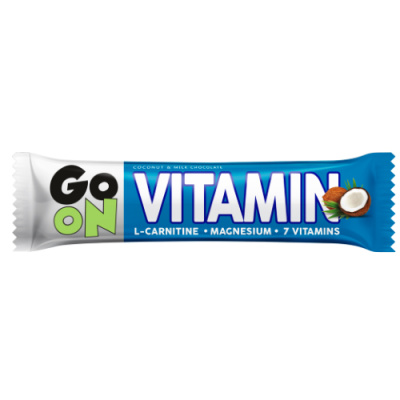 SANTE GO ON VITAMIN BAR COCONUT & MILK CHOCOLATE 50gr