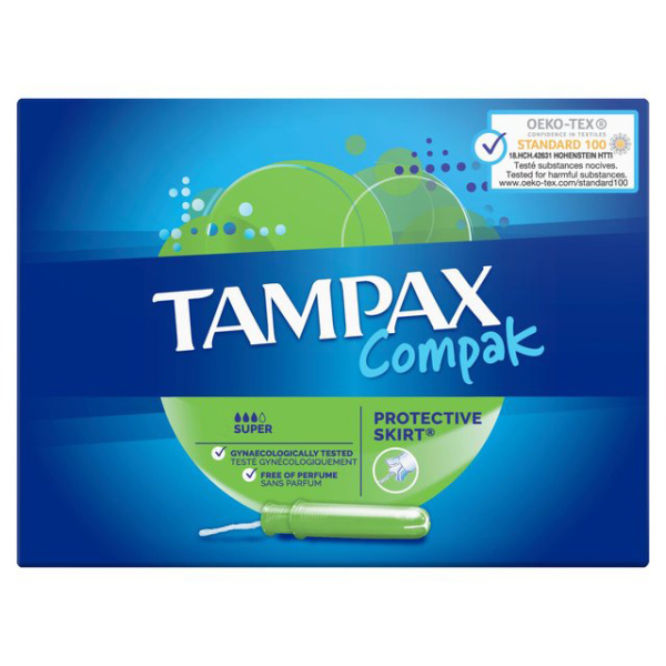 TAMPAX Compak Ταμπόν Super 16τεμ.