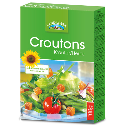 LAND LEBEN CROUTONS HERBS 100gr