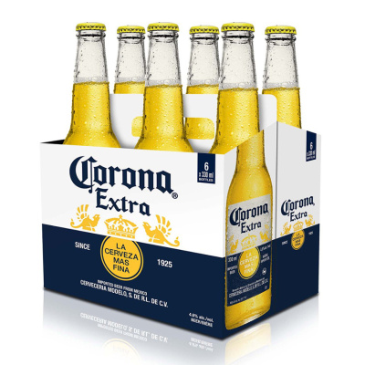 CORONA EXTRA BOTTLE 4.5%VOL 6x330ml