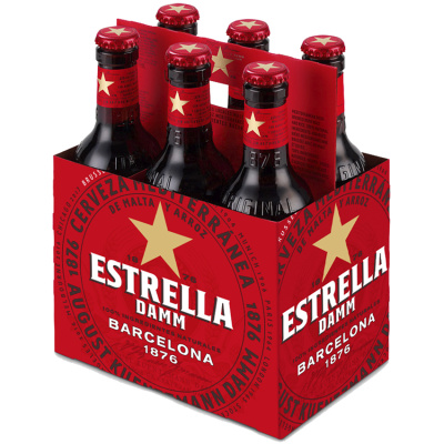 ESTRELLA DAMM BARCELONA 4.6%VOL 6x330ml