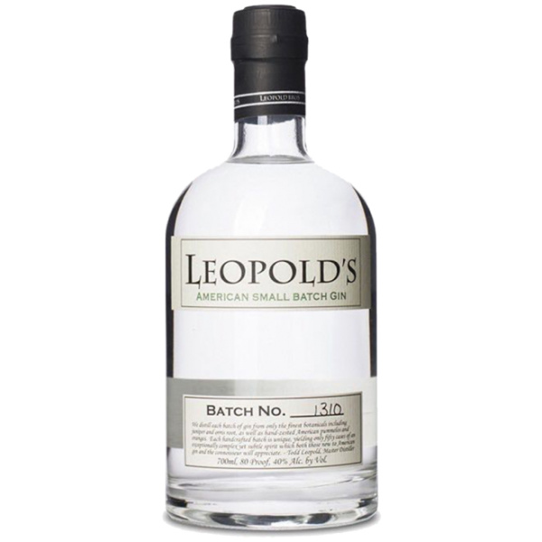 LEOPOLD'S AMERICAN SMALL BATCH GIN 40%VOL 700ml