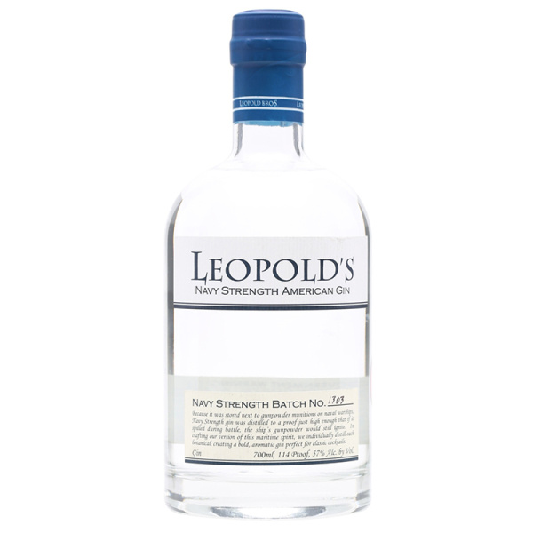 LEOPOLD'S NAVY STRENGTH GIN 57%VOL 700ml
