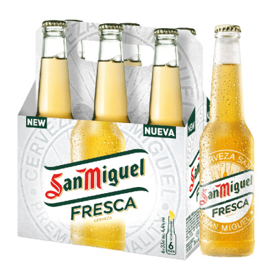 SAN MIGUEL FRESCA 4.4%VOL 6x330ml