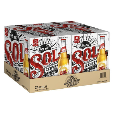 SOL BEER BOTTLE 4.5%VOL 24x330ml