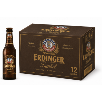 ERDINGER WEISS DUNKEL Μπύρα 5.3%VOL 12x500ml