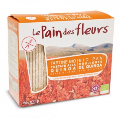 LA PAIN DES FLEURS RUSKS WITH QUINOA 150gr bio