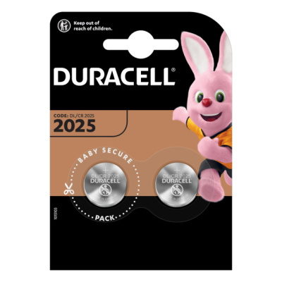 DURACELL Κωδικός 2025 2τεμ.