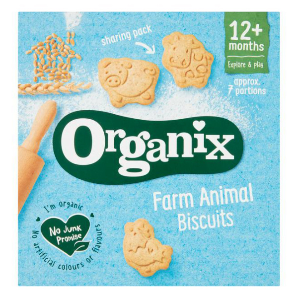 ORGANIX FARM ANIMAL BISCUITS 100gr bio