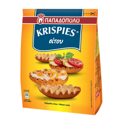 PAPADOPOULOU KRISPIES WHEAT RUSKS 200gr