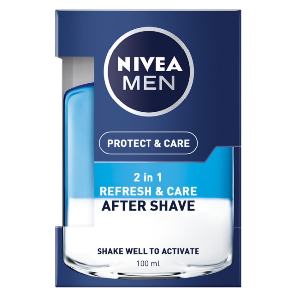NIVEA MEN After Shave Protect & Care 2σε1 100ml