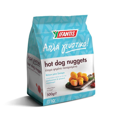 IFANTIS HOT DOG NUGGETS 500gr