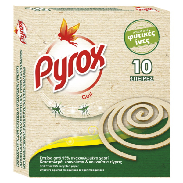 PYROX SPIRALE FROM 95% RECYCLED PAPER 10pcs