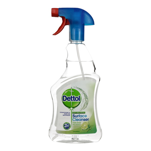 DETTOL ANTI-BACTERIAL SURFACE CLEANSER LIME & MINT 500ml
