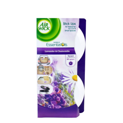 AIRWICK STICK UPS LAVENDER & CAMOMILE AIR FRESHENER 2pcs