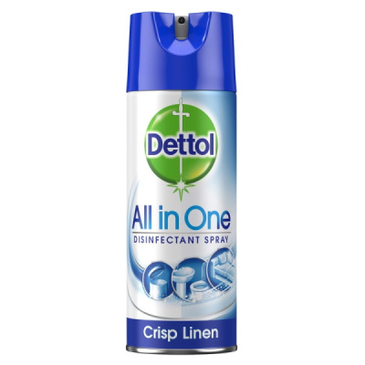 DETTOL Απολυμαντικό Σπρέι Crisp Linen 400ml