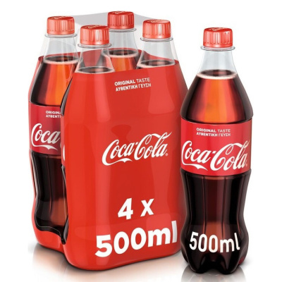 COCA COLA 500ml 4τεμ