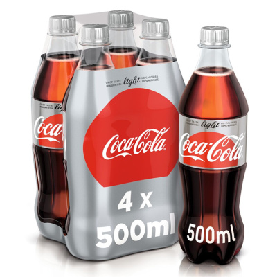 COCA COLA Light 500ml 4τεμ