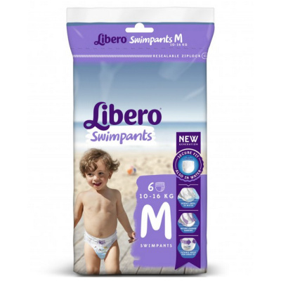 LIBERO Πάνες-Μαγιό Medium 10-16KG 6τεμ.