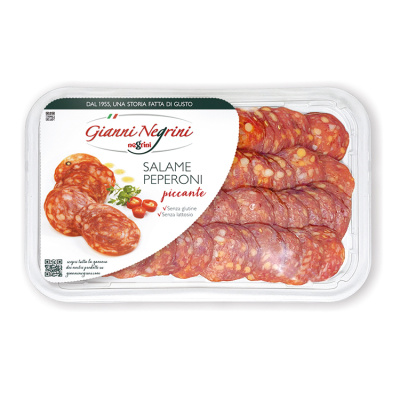 GIANNI NEGRINI SALAME PEPPERONI 80gr