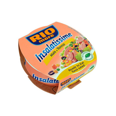 RIO MARE INSALATISSIME WITH SWEETCORN, CARROTS & PEAS 160gr