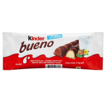 KINDER BUENO 43gr 2pcs.