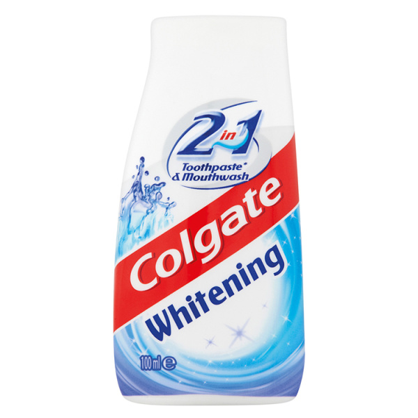 COLGATE Whitening Υγρή Οδοντόκρεμα 2σε1 500ml