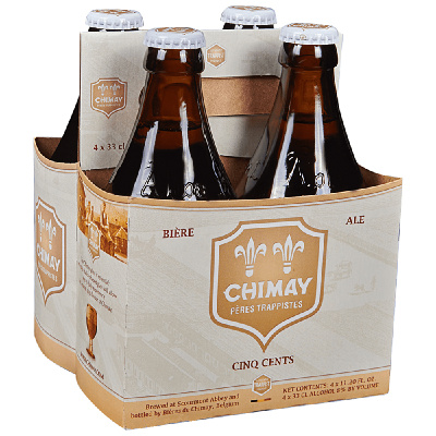 CHIMAY WHITE Μπύρα 8%VOL 4x330ml